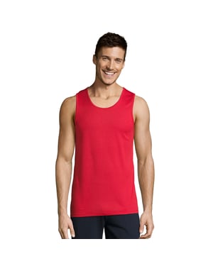 SOLS Heren Sportieve Tank Top (Rood)