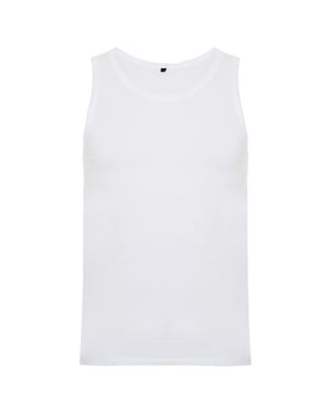 Roly Heren Texas Plain Tank Top (Wit)