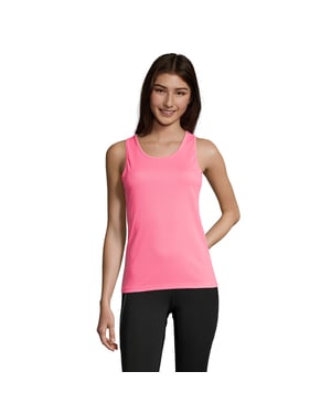 SOLS Dames/Dames Sporty Tank Top (Neonroze)