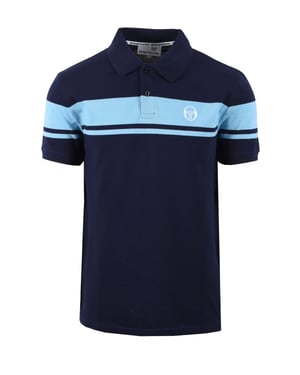 SERGIO TACCHINI YOUNG LINE POLO MARITIME BLUE/BALTIC SEA
