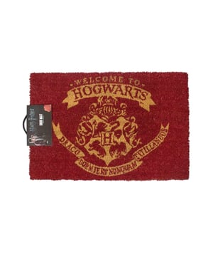 Harry Potter Officiële Welkom op Zweinstein deurmat (Rood)