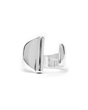 Luxenter Ring met zilveren afwerking - Alphabet
