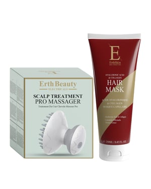 Hyalauronzuur & Collageen Haarmasker 250ml + Hoofdbehandeling Pro Massager