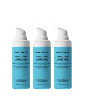 3 X Hydrate & Cleanse Hyaluronzuur Schuimende Reiniger 200ml