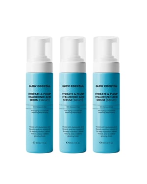 3 X Hydrate & Plump Hyaluronzuur Serum 30ml