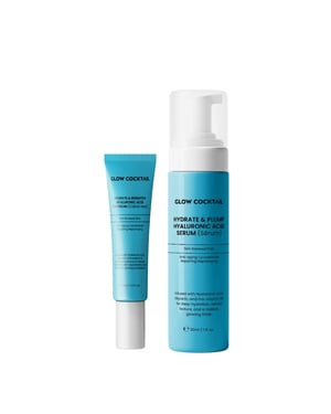Hydrate & Volumineer Hyaluronzuur Serum 30ml + Hydrate & Verhelder Hyaluronzuur Oogcrème 15ml