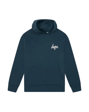 Jongens Teal Hoodie Zachte Casual Kindertrui Comfortable Everyday Wear