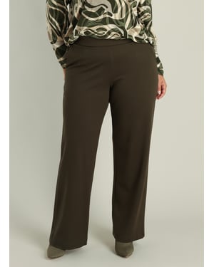 YEST CURVE Nadeche Essential Bottoms - Army Green