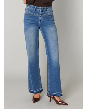 YEST Cristina Bottoms - Vintage Wash Denim