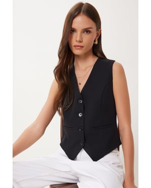 Crop Knop Vest