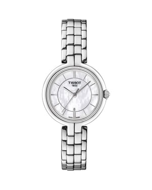 Tissot Flamingo Dames Horloge Zilverkleurig T0942101111100