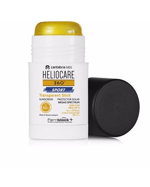 Heliocare 360° Sport Transparante Zonnebrandstick Spf50+ 25 gr