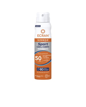 Ecran Sunnique Sport Gezichts- En Lichaamsmist 75 ml