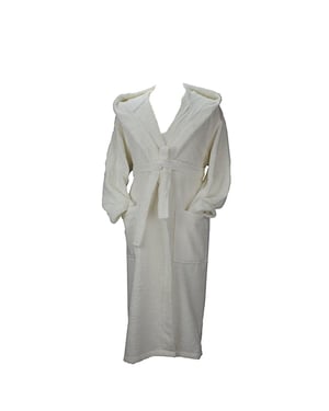 ARTG Biologische ochtendjas voor volwassenen Robezz Unisex (Wit)