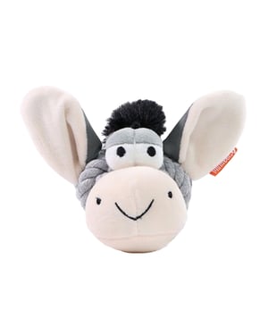 Mbw MiniFeet Ezel Touw Hondenspeelgoed (Grijs)