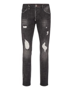 Jeans Recht Model Skull&Bones