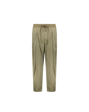Herno Broek met Trekkoord en Elastische Taille