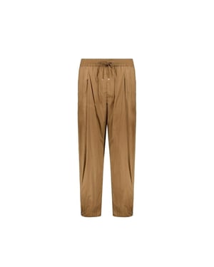 Herno Broek met Trekkoord en Elastische Taille