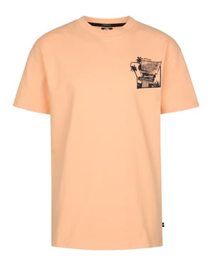 Petrol Industries - Jongens T-shirt met rugprint Mezcal - Oranje