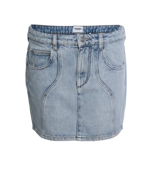Isabel Marant, blauwe mini-denimrok
