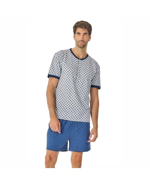 Heren Zomer Korte Mouwen Pyjama JJB21