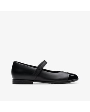 Finja Gem O. Black Leather Schoenen