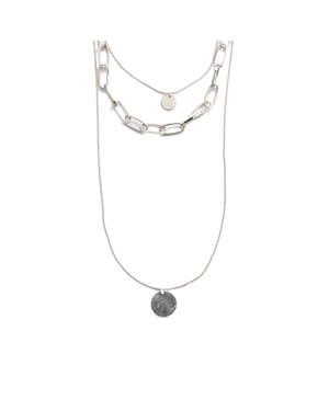Luxenter Ketting met rhodiumafwerking - Hanoi