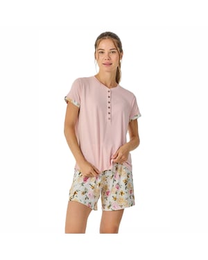 Dames Zomer Korte Mouwen Pyjama JJB31