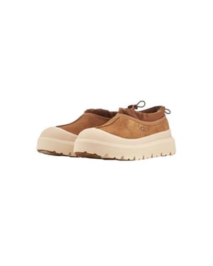 UGG Micro Boots Kastanjebruin/Wittop