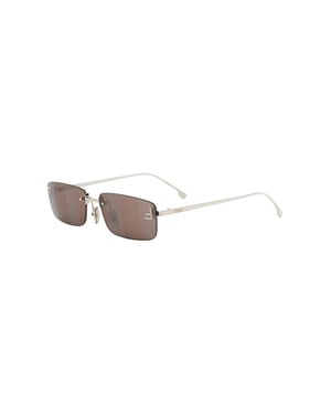 Fendi Zonnebril Goud/Bruin