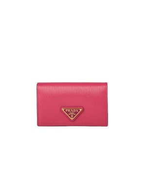 Prada Portemonnee Pioenroos