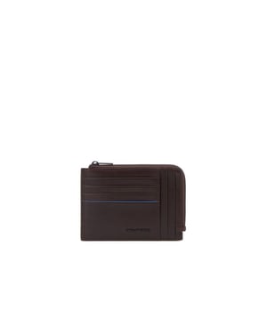 Piquadro Kaartenhouder Bruin