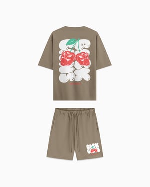Black Bananas Kinderen Cherry Supply Twin Set, Bruin