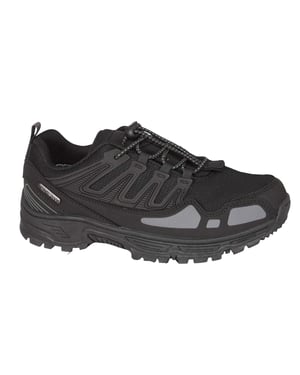 Mountain Warehouse Kinderen/Leren Charge Waterdichte Wandelschoenen (Zwart)