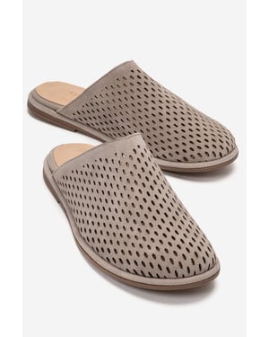 Melara Leren Instap Mule