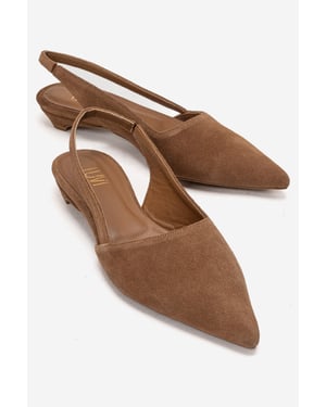Berlina Leren Slingback Pump