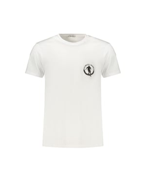 Bikkembergs Witte Katoenen Heren T-shirt