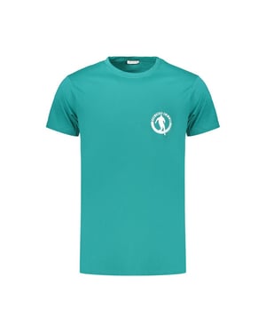 Bikkembergs Groene Katoenen Heren T-Shirt