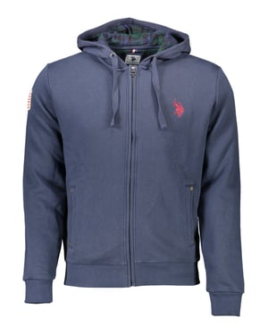 U.S. POLO ASSN. Blauwe Katoenen Heren Sweatshirt