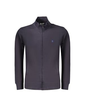 Coveri Moving Blauwe Katoenen Heren Sweater