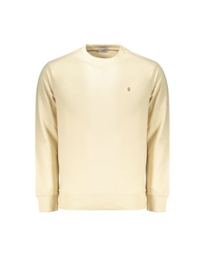 Coveri Bewegende Beiger Katoenen Heren Sweatshirt