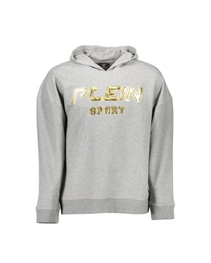 Plein Sport Grigio Katoenen Heren Sweater