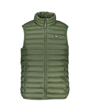 Noorwegen 1963 Groene Polyester Heren Vest