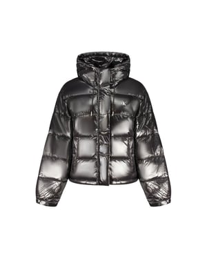 Calvin Klein Zwarte Polyester Damesjas