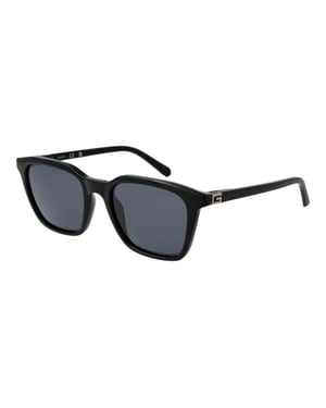 Guess Zwarte Plastic Zonnebril