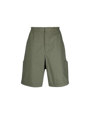 Ambush Bicolor Katoenen Bermuda Shorts