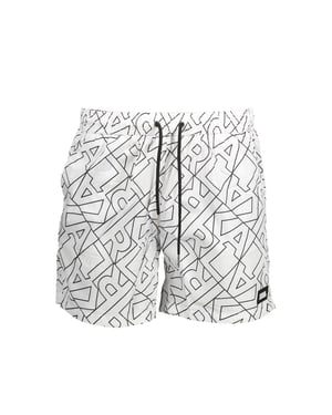 Karl Lagerfeld Bianco Polyester Heren Zwem Boxer