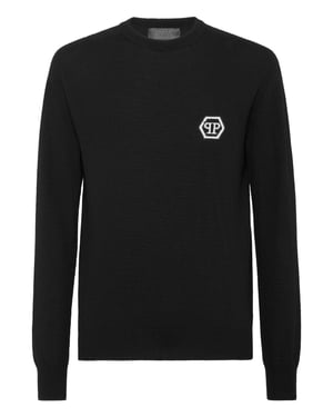 Pullover Ronde Hals Hexagon
