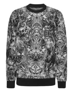 Pullover Ronde Hals Tattoo