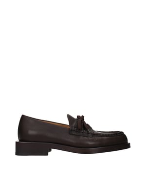 Jacquemus Bruine Leren Instaploafer